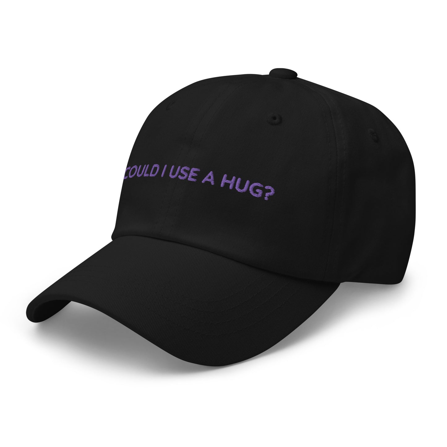Embroidered Baseball Cap ‘COULD I USE A HUG?’
